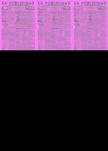'La publicidad  : diario de avisos noticias y telegramas. Eco fiel de la opinión y verdadero defensor de los intereses morales y materiales de Granada y su provincia' - Año XXI Número 5478  - 1901 Octubre 29