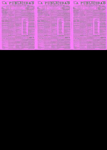 'La publicidad  : diario de avisos noticias y telegramas. Eco fiel de la opinión y verdadero defensor de los intereses morales y materiales de Granada y su provincia' - Año XXI Número 5489  - 1901 Noviembre 10