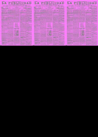 'La publicidad  : diario de avisos noticias y telegramas. Eco fiel de la opinión y verdadero defensor de los intereses morales y materiales de Granada y su provincia' - Año XXI Número 5524  - 1901 Diciembre 21