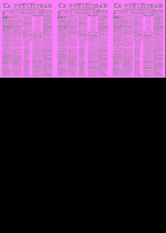 'La publicidad  : diario de avisos noticias y telegramas. Eco fiel de la opinión y verdadero defensor de los intereses morales y materiales de Granada y su provincia' - Año XXII Número 5705  - 1902 Julio 23