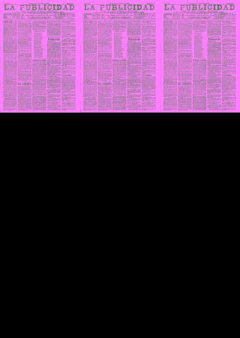 'La publicidad  : diario de avisos noticias y telegramas. Eco fiel de la opinión y verdadero defensor de los intereses morales y materiales de Granada y su provincia' - Año XXII Número 5779  - 1902 Octubre 18