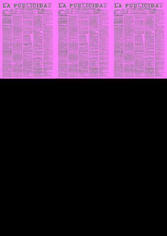 'La publicidad  : diario de avisos noticias y telegramas. Eco fiel de la opinión y verdadero defensor de los intereses morales y materiales de Granada y su provincia' - Año XXII Número 5827  - 1902 Diciembre 13