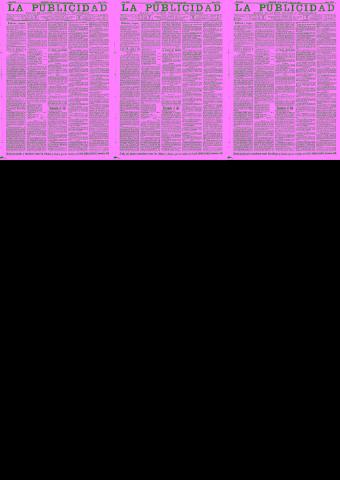 'La publicidad  : diario de avisos noticias y telegramas. Eco fiel de la opinión y verdadero defensor de los intereses morales y materiales de Granada y su provincia' - Año XXIV Número 6222  - 1904 Abril 20