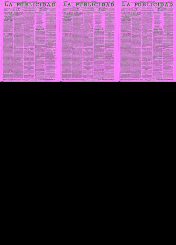 'La publicidad  : diario de avisos noticias y telegramas. Eco fiel de la opinión y verdadero defensor de los intereses morales y materiales de Granada y su provincia' - Año XXIV Número 6223  - 1904 Abril 21