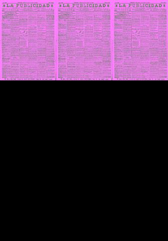 'La publicidad  : diario de avisos noticias y telegramas. Eco fiel de la opinión y verdadero defensor de los intereses morales y materiales de Granada y su provincia' - Año XXV Número 6615  - 1905 Julio 19