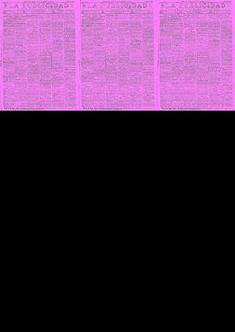 'La publicidad  : diario de avisos noticias y telegramas. Eco fiel de la opinión y verdadero defensor de los intereses morales y materiales de Granada y su provincia' - Año XXV Número 6645  - 1905 Agosto 23