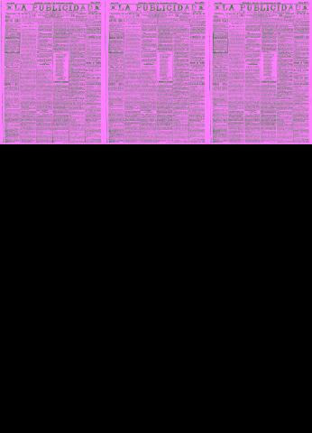 'La publicidad  : diario de avisos noticias y telegramas. Eco fiel de la opinión y verdadero defensor de los intereses morales y materiales de Granada y su provincia' - Año XXV Número 6675  - 1905 Noviembre 04