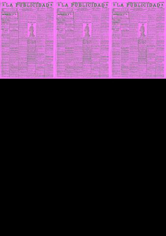 'La publicidad  : diario de avisos noticias y telegramas. Eco fiel de la opinión y verdadero defensor de los intereses morales y materiales de Granada y su provincia' - Año XXV Número 6689  - 1905 Noviembre 21