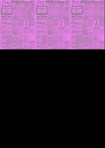 'La publicidad  : diario de avisos noticias y telegramas. Eco fiel de la opinión y verdadero defensor de los intereses morales y materiales de Granada y su provincia' - Año XXVI Número 6749  - 1906 Enero 30