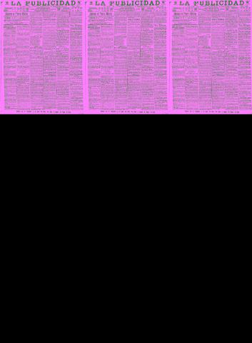 'La publicidad  : diario de avisos noticias y telegramas. Eco fiel de la opinión y verdadero defensor de los intereses morales y materiales de Granada y su provincia' - Año XXVI Número 6987  - 1906 Noviembre 07