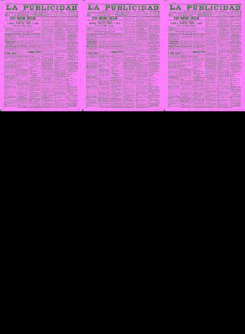 'La publicidad  : diario de avisos noticias y telegramas. Eco fiel de la opinión y verdadero defensor de los intereses morales y materiales de Granada y su provincia' - Año XXVII Número 7165  - 1907 Junio 04