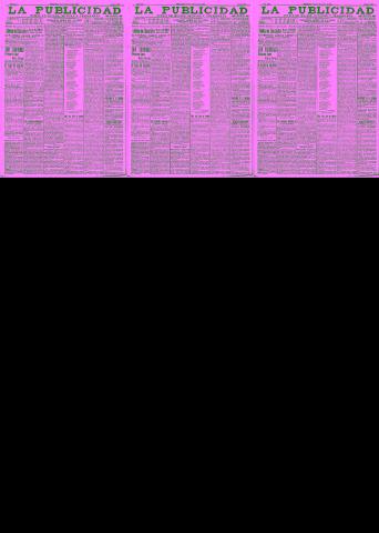 'La publicidad  : diario de avisos noticias y telegramas. Eco fiel de la opinión y verdadero defensor de los intereses morales y materiales de Granada y su provincia' - Año XXIX Número 4407  - 1909 Abril 18