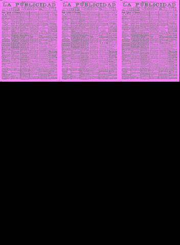 'La publicidad  : diario de avisos noticias y telegramas. Eco fiel de la opinión y verdadero defensor de los intereses morales y materiales de Granada y su provincia' - Año XXXI Número 8366  - 1911 Enero 27
