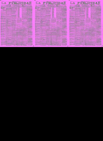 'La publicidad  : diario de avisos noticias y telegramas. Eco fiel de la opinión y verdadero defensor de los intereses morales y materiales de Granada y su provincia' - Año XXXI Número 8389  - 1911 Febrero 19