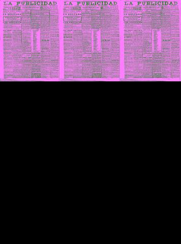 'La publicidad  : diario de avisos noticias y telegramas. Eco fiel de la opinión y verdadero defensor de los intereses morales y materiales de Granada y su provincia' - Año XXXI Número 3475  - 1911 Mayo 03