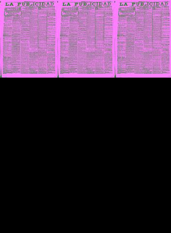 'La publicidad  : diario de avisos noticias y telegramas. Eco fiel de la opinión y verdadero defensor de los intereses morales y materiales de Granada y su provincia' - Año XXXI Número 3515  - 1911 Junio 13