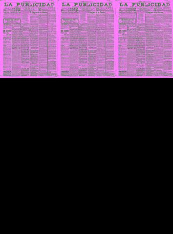 'La publicidad  : diario de avisos noticias y telegramas. Eco fiel de la opinión y verdadero defensor de los intereses morales y materiales de Granada y su provincia' - Año XXXI Número 3526  - 1911 Junio 25