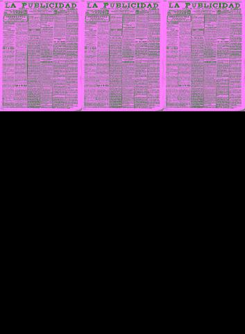 'La publicidad  : diario de avisos noticias y telegramas. Eco fiel de la opinión y verdadero defensor de los intereses morales y materiales de Granada y su provincia' - Año XXXI Número 8566  - 1911 Noviembre 03