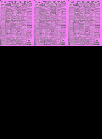 'La publicidad  : diario de avisos noticias y telegramas. Eco fiel de la opinión y verdadero defensor de los intereses morales y materiales de Granada y su provincia' - Año XXXI Número 8610  - 1911 Diciembre 18