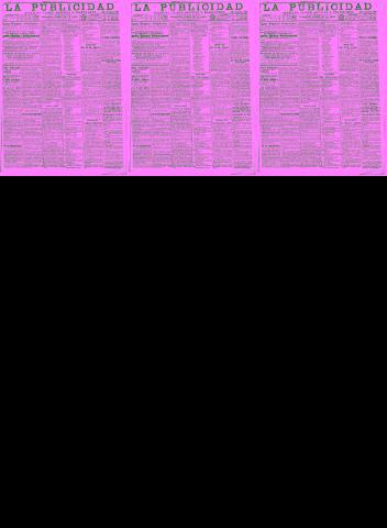 'La publicidad  : diario de avisos noticias y telegramas. Eco fiel de la opinión y verdadero defensor de los intereses morales y materiales de Granada y su provincia' - Año XXXII Número 8849  - 1912 Agosto 17