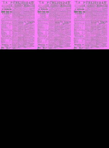 'La publicidad  : diario de avisos noticias y telegramas. Eco fiel de la opinión y verdadero defensor de los intereses morales y materiales de Granada y su provincia' - Año XXXII Número 8962  - 1912 Diciembre 30