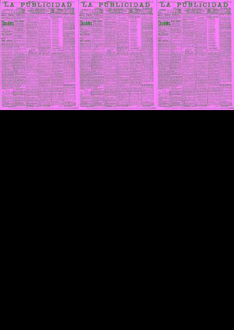 'La publicidad  : diario de avisos noticias y telegramas. Eco fiel de la opinión y verdadero defensor de los intereses morales y materiales de Granada y su provincia' - Año XXXIII Número 9038  - 1913 Marzo 19