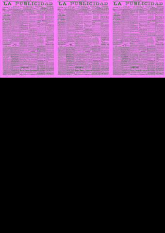 'La publicidad  : diario de avisos noticias y telegramas. Eco fiel de la opinión y verdadero defensor de los intereses morales y materiales de Granada y su provincia' - Año XXXVI Número 10182  - 1916 Julio 21