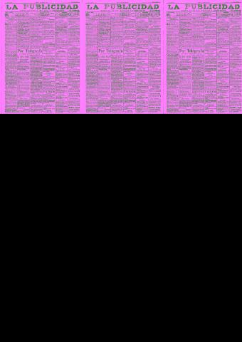 'La publicidad  : diario de avisos noticias y telegramas. Eco fiel de la opinión y verdadero defensor de los intereses morales y materiales de Granada y su provincia' - Año XXXVI Número 10198  - 1916 Agosto 07
