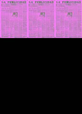 'La publicidad  : diario de avisos noticias y telegramas. Eco fiel de la opinión y verdadero defensor de los intereses morales y materiales de Granada y su provincia' - Año XXXVII Número 10374  - 1917 Febrero 13