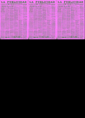 'La publicidad  : diario de avisos noticias y telegramas. Eco fiel de la opinión y verdadero defensor de los intereses morales y materiales de Granada y su provincia' - Año XLI Número 18492  - 1921 Marzo 19
