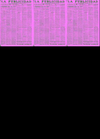 'La publicidad  : diario de avisos noticias y telegramas. Eco fiel de la opinión y verdadero defensor de los intereses morales y materiales de Granada y su provincia' - Año XLI Número 18523  - 1921 Abril 26