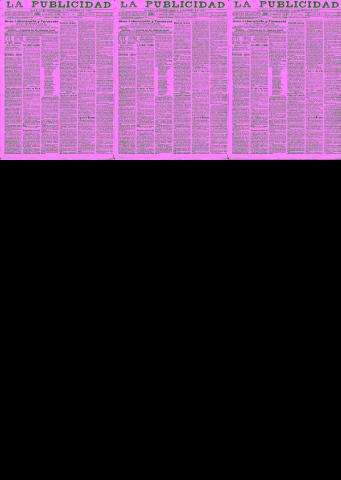 'La publicidad  : diario de avisos noticias y telegramas. Eco fiel de la opinión y verdadero defensor de los intereses morales y materiales de Granada y su provincia' - Año XLI Número 18605  - 1921 Agosto 02