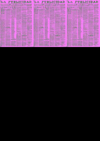 'La publicidad  : diario de avisos noticias y telegramas. Eco fiel de la opinión y verdadero defensor de los intereses morales y materiales de Granada y su provincia' - Año XLI Número 18681  - 1921 Noviembre 03