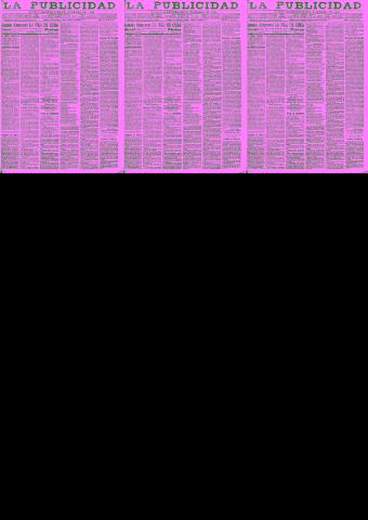 'La publicidad  : diario de avisos noticias y telegramas. Eco fiel de la opinión y verdadero defensor de los intereses morales y materiales de Granada y su provincia' - Año XLI Número 18700  - 1921 Noviembre 25