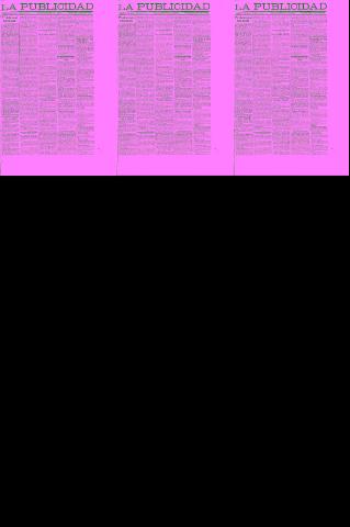 'La publicidad  : diario de avisos noticias y telegramas. Eco fiel de la opinión y verdadero defensor de los intereses morales y materiales de Granada y su provincia' - Año XLIII Número 19054  - 1923 Enero 21
