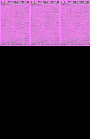 'La publicidad  : diario de avisos noticias y telegramas. Eco fiel de la opinión y verdadero defensor de los intereses morales y materiales de Granada y su provincia' - Año XLIII Número 20111  - 1923 Julio 14
