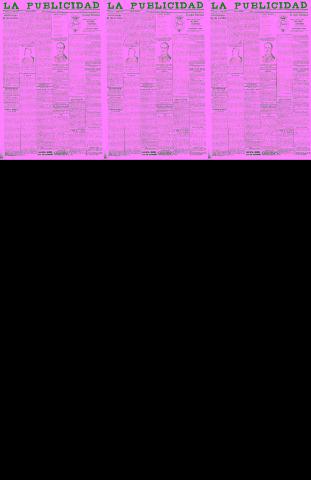 'La publicidad  : diario de avisos noticias y telegramas. Eco fiel de la opinión y verdadero defensor de los intereses morales y materiales de Granada y su provincia' - Año XLIII Número 20156  - 1923 Agosto 29