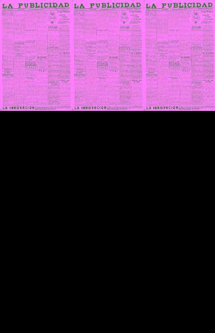 'La publicidad  : diario de avisos noticias y telegramas. Eco fiel de la opinión y verdadero defensor de los intereses morales y materiales de Granada y su provincia' - Año XLIII Número 20188  - 1923 Septiembre 29