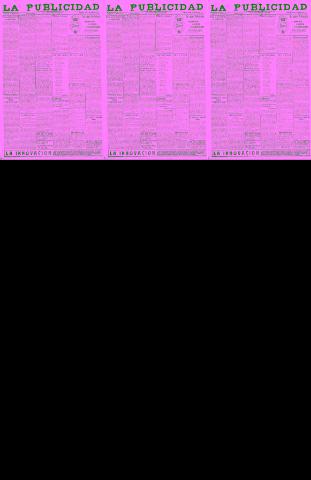 'La publicidad  : diario de avisos noticias y telegramas. Eco fiel de la opinión y verdadero defensor de los intereses morales y materiales de Granada y su provincia' - Año XLIII Número 20121  - 1923 Noviembre 03