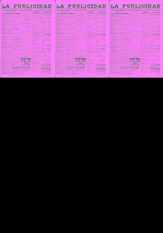 'La publicidad  : diario de avisos noticias y telegramas. Eco fiel de la opinión y verdadero defensor de los intereses morales y materiales de Granada y su provincia' - Año LII Número 23286  - 1932 Marzo 23