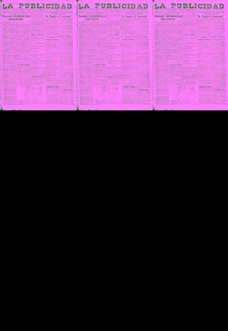 'La publicidad  : diario de avisos noticias y telegramas. Eco fiel de la opinión y verdadero defensor de los intereses morales y materiales de Granada y su provincia' - Año LII Número 23345  - 1932 Mayo 11