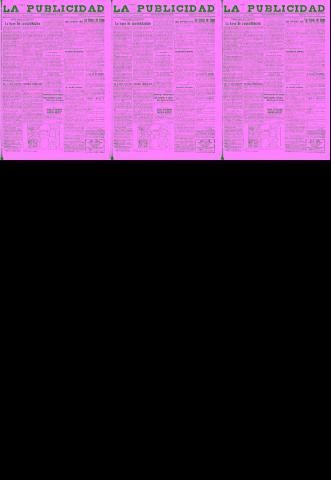 'La publicidad  : diario de avisos noticias y telegramas. Eco fiel de la opinión y verdadero defensor de los intereses morales y materiales de Granada y su provincia' - Año LII Número 23352  - 1932 Mayo 19