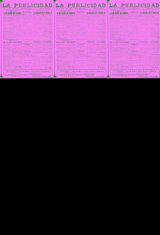 'La publicidad  : diario de avisos noticias y telegramas. Eco fiel de la opinión y verdadero defensor de los intereses morales y materiales de Granada y su provincia' - Año LII Número 33452  - 1932 Octubre 09