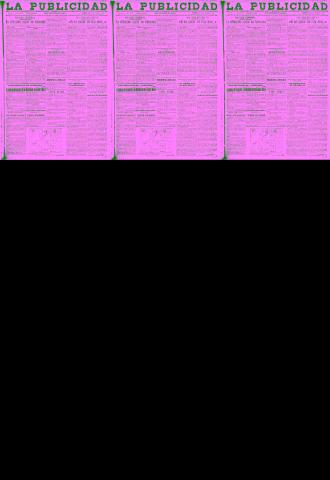 'La publicidad  : diario de avisos noticias y telegramas. Eco fiel de la opinión y verdadero defensor de los intereses morales y materiales de Granada y su provincia' - Año LII Número 33473  - 1932 Noviembre 03