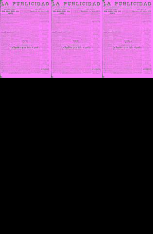 'La publicidad  : diario de avisos noticias y telegramas. Eco fiel de la opinión y verdadero defensor de los intereses morales y materiales de Granada y su provincia' - Año LIII Número 33228  - 1933 Mayo 07