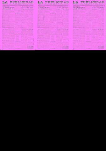 'La publicidad  : diario de avisos noticias y telegramas. Eco fiel de la opinión y verdadero defensor de los intereses morales y materiales de Granada y su provincia' - Año LV Número 18511  - 1936 Enero 08