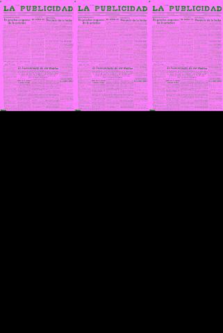 'La publicidad  : diario de avisos noticias y telegramas. Eco fiel de la opinión y verdadero defensor de los intereses morales y materiales de Granada y su provincia' - Año LV Número 18547  - 1936 Febrero 19