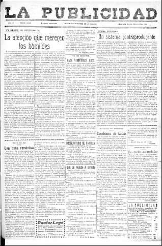 'La publicidad  : diario de avisos noticias y telegramas. Eco fiel de la opinión y verdadero defensor de los intereses morales y materiales de Granada y su provincia' - Año LV Número 18633  - 1936 Junio 04