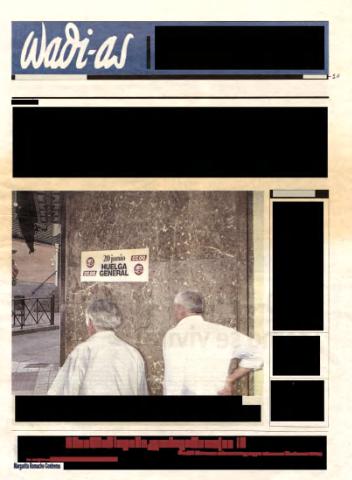 'Wadi-as información : periódico semanal de la comarca de Guadix.' - Año 0 Número 10 - 2002 junio 15