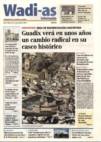 'Wadi-as información : periódico semanal de la comarca de Guadix.' - Año II Número 112 - 2004 mayo 28